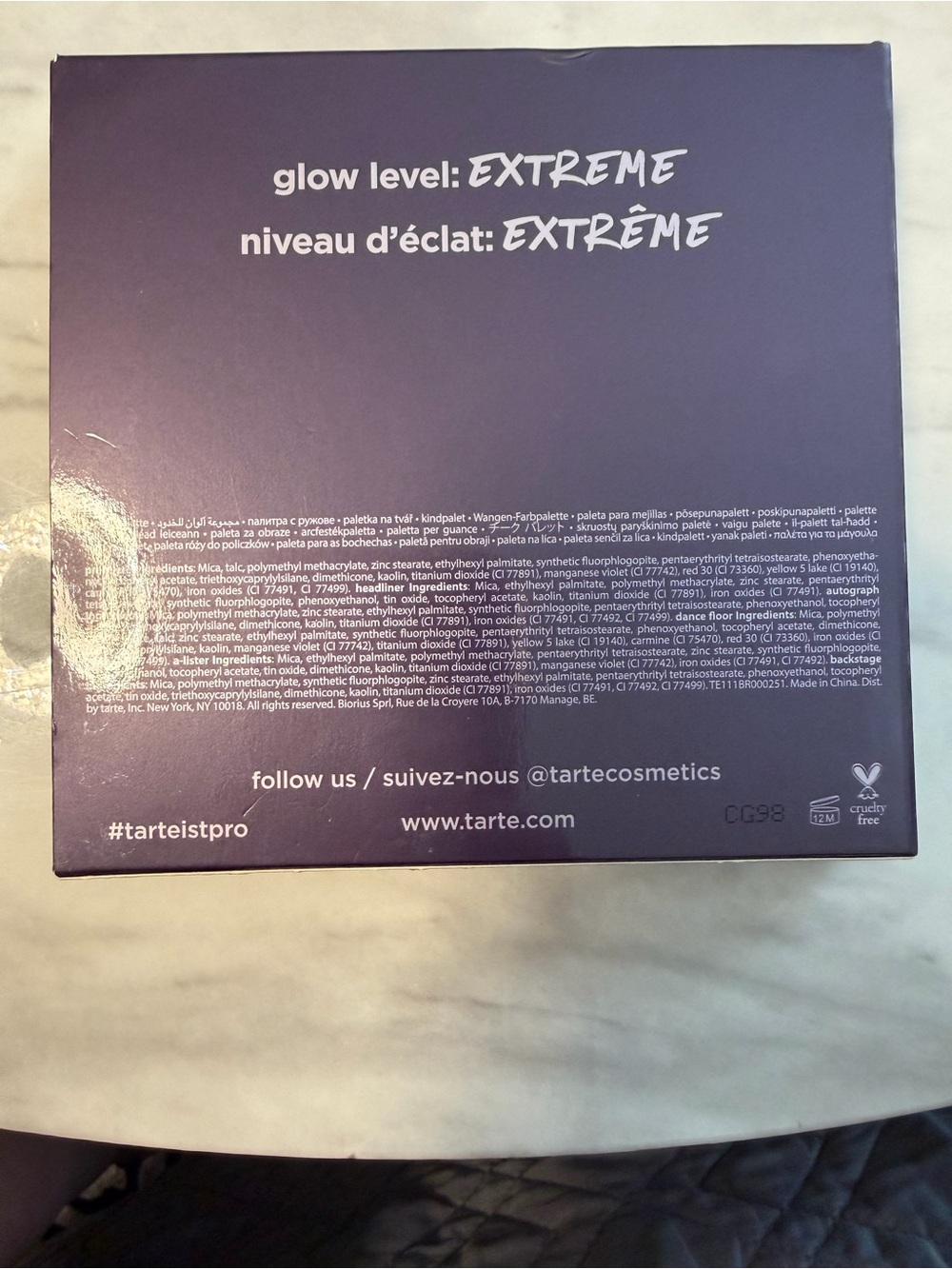 tarte Tarteist PRO GLOW 3 Cheek Palette - Purple - Picture 2 of 8